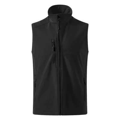 SKIPPER VEST, softšel prsluk, crni