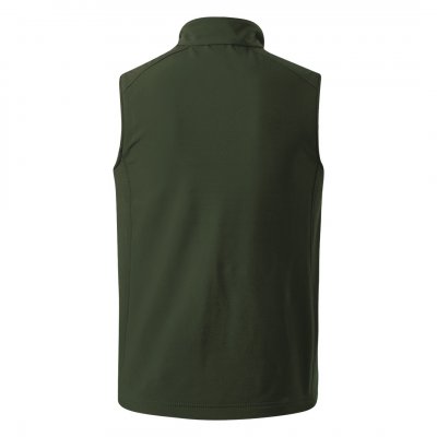 SKIPPER VEST, softshell prsluk, maslinasti