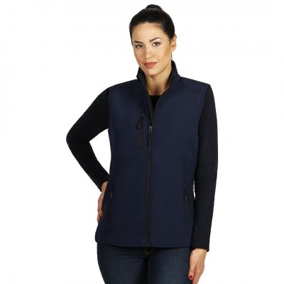 SKIPPER VEST WOMEN, ženski softšel prsluk, plavi