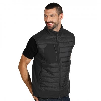 PARKER VEST, prsluk, crni