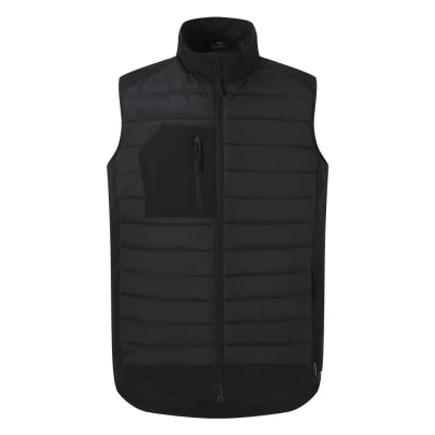 PARKER VEST, prsluk, crni