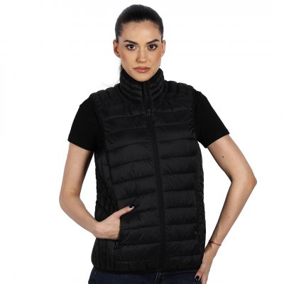 RINO VEST WOMEN, ženski prsluk, crni