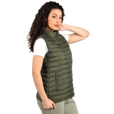 LIBERTY VEST WOMEN, ženski prsluk, maslinasti