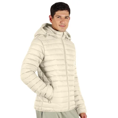 LIBERTY JACKET MEN, jakna sa kapuljačom, krem-bela