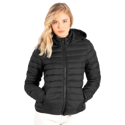 LIBERTY JACKET WOMEN, ženska jakna sa kapuljačom, crna