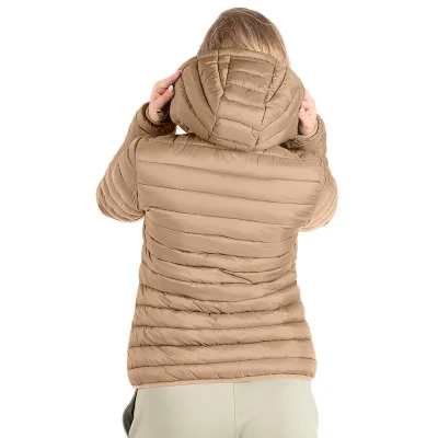 LIBERTY JACKET WOMEN, ženska jakna sa kapuljačom, svetlo braon