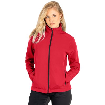 BEST NEO WOMEN, ženska softshell jakna, 280 g/m2, crvena