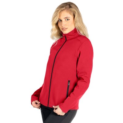 BEST NEO WOMEN, ženska softshell jakna, 280 g/m2, crvena