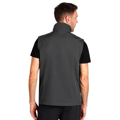 BEST NEO VEST, softshell prsluk, tamno sivi