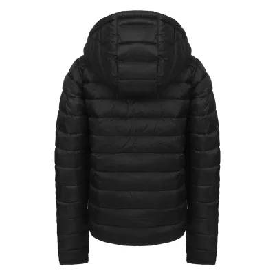 LIBERTY JACKET KID, dečja jakna sa kapuljačom, crna