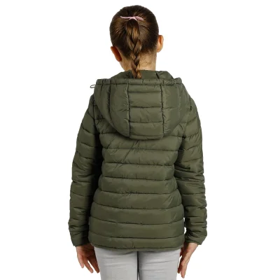 LIBERTY JACKET KID, dečja jakna sa kapuljačom, maslinasta