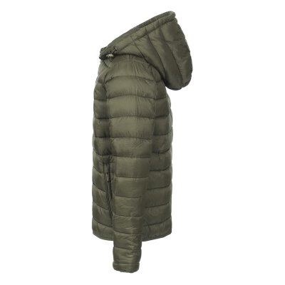 LIBERTY JACKET KID, dečja jakna sa kapuljačom, maslinasta