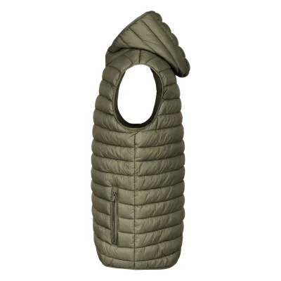 LIBERTY HOOD VEST MEN, prsluk sa kapuljačom, maslinasti