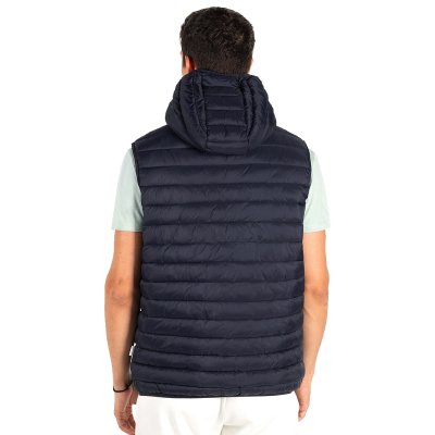 LIBERTY HOOD VEST WOMEN, ženski prsluk sa kapuljačom, plavi