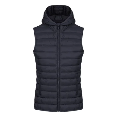 LIBERTY HOOD VEST WOMEN, ženski prsluk sa kapuljačom, plavi