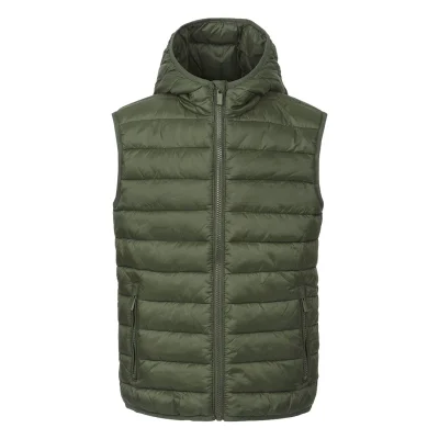 LIBERTY HOOD VEST KID, dečji prsluk sa kapuljačom, maslinasti