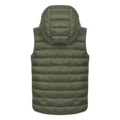 LIBERTY HOOD VEST KID, dečji prsluk sa kapuljačom, maslinasti
