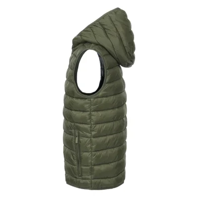 LIBERTY HOOD VEST KID, dečji prsluk sa kapuljačom, maslinasti