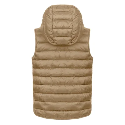 LIBERTY HOOD VEST KID, dečji prsluk sa kapuljačom, svetlo braon
