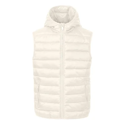 LIBERTY HOOD VEST KID, dečji prsluk sa kapuljačom, krem-beli