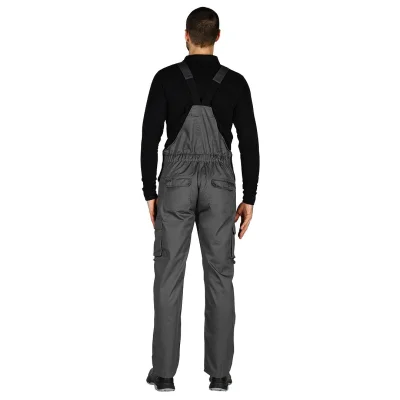 CRAFT BIB PANTS, radni polukombinezon, tamno sivi
