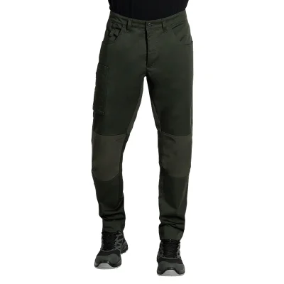 ROVER, servisne radne pantalone sa elastinom, maslinaste