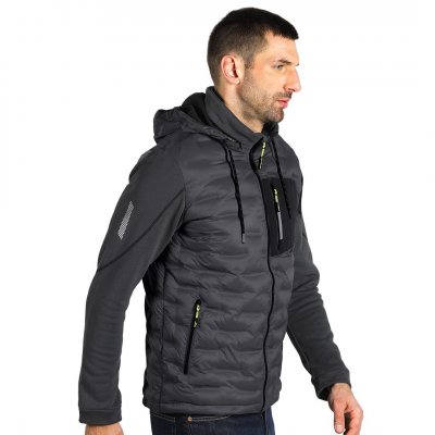 THERMO JACKET, jakna sa ugrađenim grejačima, tamno siva