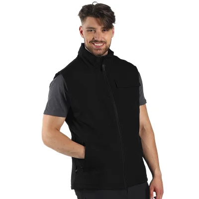 TANKER VEST, radni prsluk od ripstopa, crni