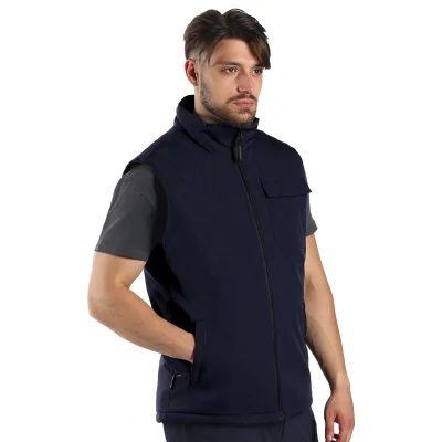 TANKER VEST, radni prsluk od ripstopa, plavi