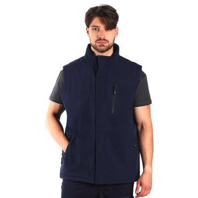 KOBALT VEST, radni prsluk, plavi
