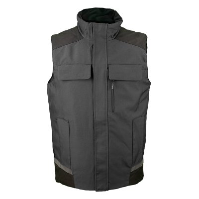 GRANIT VEST, radni prsluk, tamno sivi