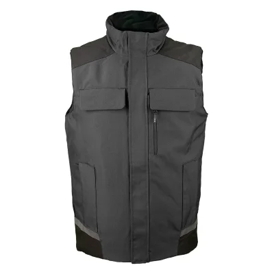 GRANIT VEST, radni prsluk, tamno sivi
