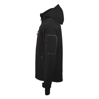 PANTHER THERMO MEN, softshell jakna sa ugrađenim grejačima, crna