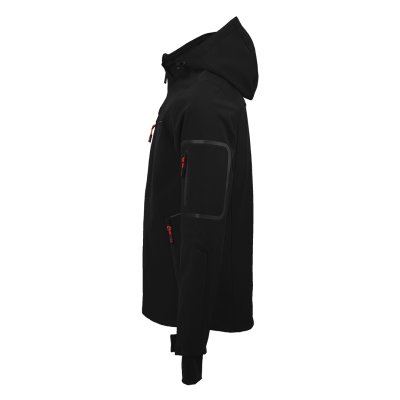 PANTHER THERMO MEN, softshell jakna sa ugrađenim grejačima, crna
