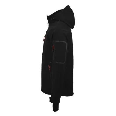PANTHER THERMO MEN, softshell jakna sa ugrađenim grejačima, crna