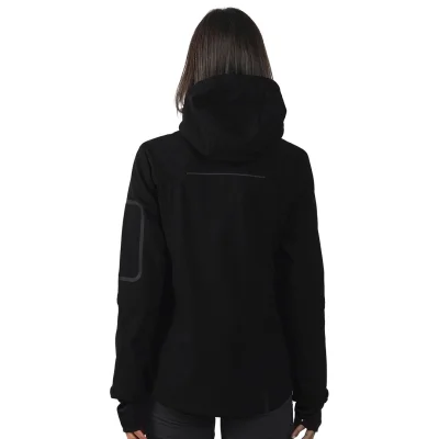 PANTHER THERMO WOMEN, ženska softshell jakna sa ugrađenim grejačima, crna