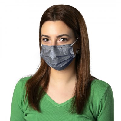 DFM 10, zaštitna maska za jednokratnu upotrebu, tamno siva