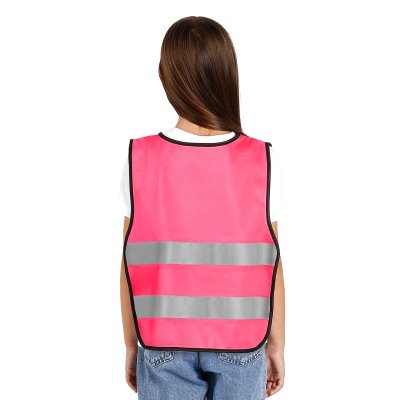 GLOW COLOR KID, dečji prsluk, neon roze