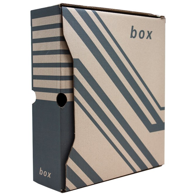 Kutija arhivska 29,7x33,9x10cm Fornax braon