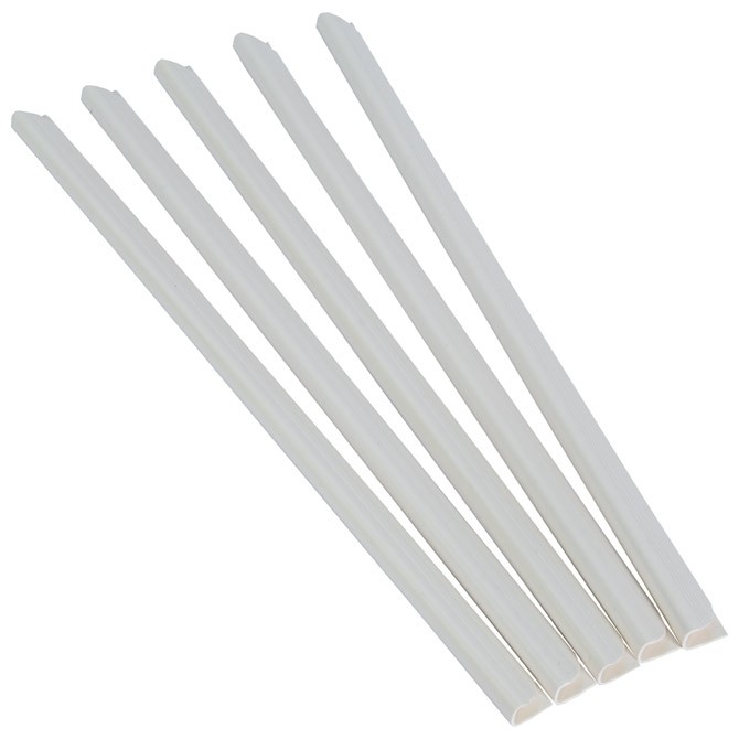 Lajsna klizna 16mm/297mm pvc (110 listova) pk25 Fellowes D116BI bela