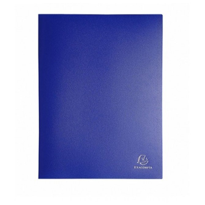 Mapa uložna varena A4 sa 80 fascikli "U" pp Exacompta 8582E plava