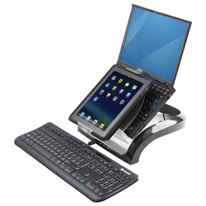 Stalak za laptop/tablet Smart Suites Multimedia Workstation Fellowes 8024801 sivi!!