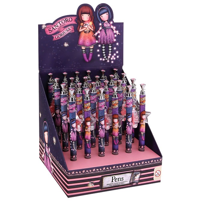 Olovka hemijska sa zvezdom 2 dezena In The Forest Gorjuss 1150GJD03