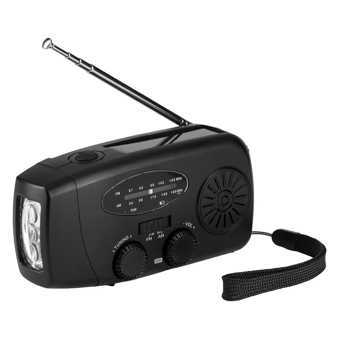 Radio, lampa i power bank DOMEN